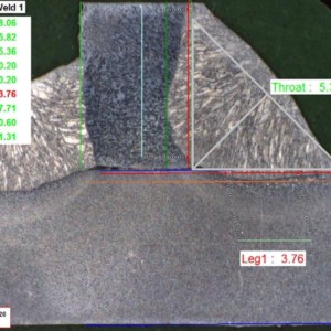 weld seam measurement software